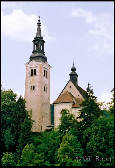 Island church, Lake Bled, Slovenia